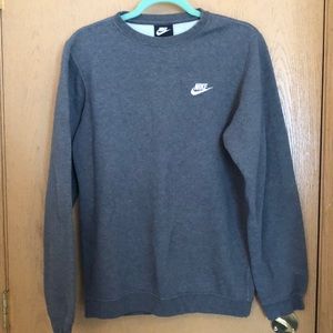 Grey Nike crewneck